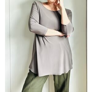 Sympli Top/blouse Jerset KNit Size 6/Small Lagenlook Casual Easy tunic